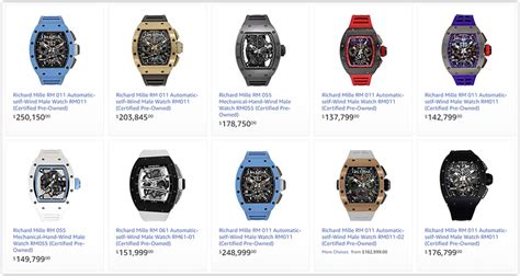 richard mille models list|richard mille watches price list.